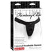 Fetish Fantasy Black Breathable Universal Elastic Strap On Harness - Peaches and Screams