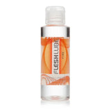 Fleshlube warming water based sex lubricant 100ml - peaches and screams