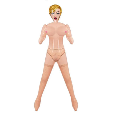 Hot Flesh Pink Lifesize Blow Up Love Doll With 3 Pleasure Holes - Peaches and Screams
