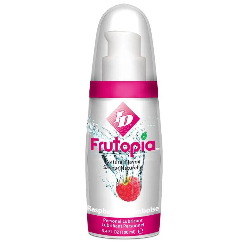 Id Frutopia Sugar - free Water - based Raspberry Sex Lube 100ml - Peaches and Screams