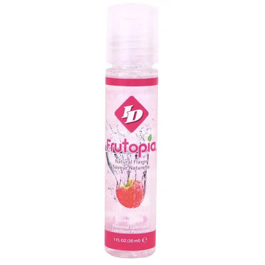 Id Frutopia Sugar-free Water-based Raspberry Sex Lube 30ml - Peaches and Screams
