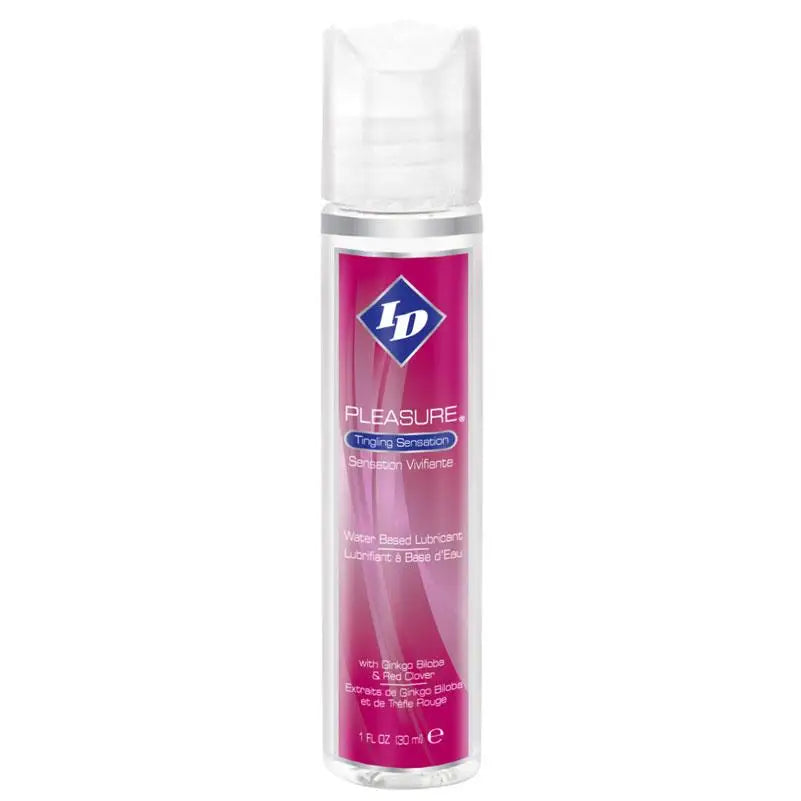 Id Pleasure Personal Water-based Odourless Sex Lube 1oz - Peaches and Screams