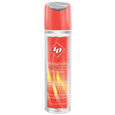 Id Sensation Non - staining Water - based Warming Sex Lube 2.2 Oz - Peaches and Screams