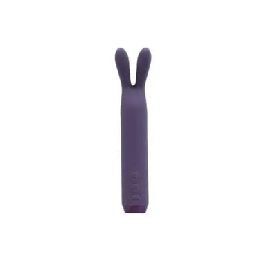 Je Joue 5.25-inch Purple Silicone Rabbit Vibrator With Clit Stim - Peaches and Screams