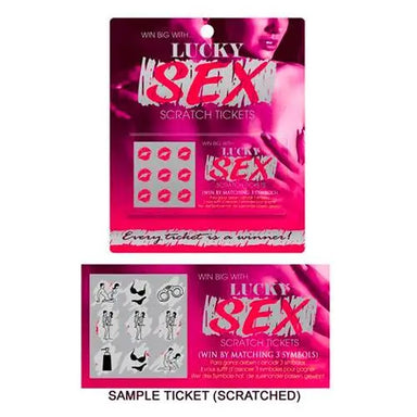Kheper Games Lucky Sex Scratch Tickets For Couples - Peaches and Screams