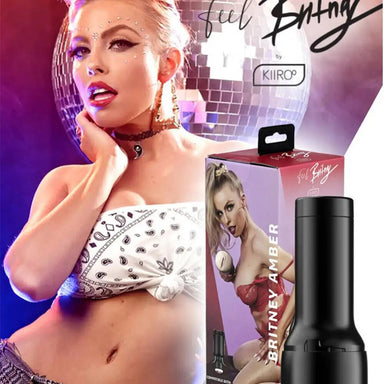 Kiiroo Britney Amber Feelstar Flesh Pink Vagina Stroker Masturbator - Peaches and Screams