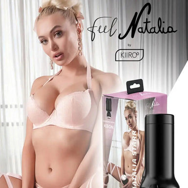 Kiiroo Natalia Starr Feelstar Flesh Pink Vagina Stroker Masturbator - Peaches and Screams