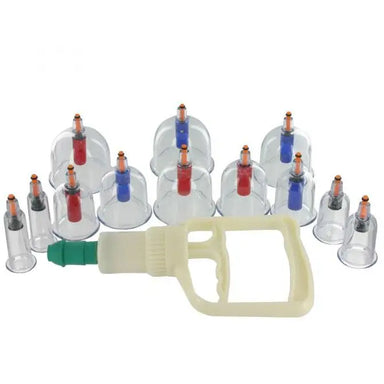 Kink Industries Erotic 12 Piece Cupping System - Peaches and Screams
