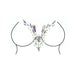 Le Desir Dazzling Deepv Cleavage Bling Sticker - Peaches and Screams