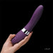 Lelo Elise 2 Silicone Purple Rechargeable G - spot Vibrator - Peaches and Screams