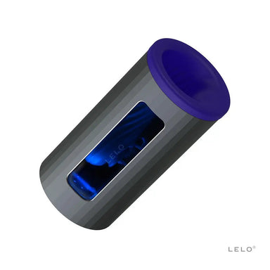 Lelo F1s Silicone Blue Rechargeable Vibrating Male Masturbator - Peaches and Screams