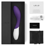 Lelo mona 2 silicone purple rechargeable g-spot vibrator - peaches and screams
