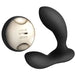 Lelo Rechargeable Black Luxury Prostate Massager With Remote - Peaches and Screams