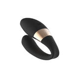 Lelo silicone black rechargeable bendable clitoral vibrator with remote - peaches and screams