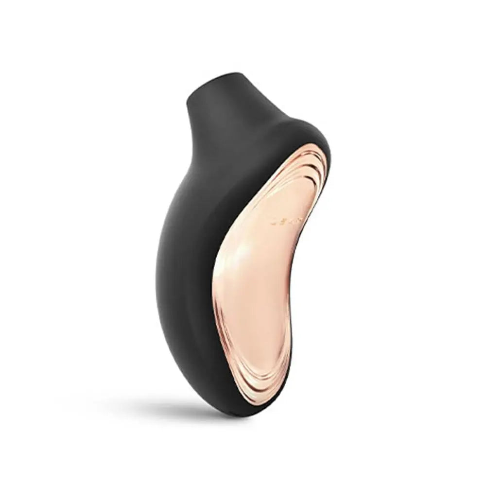 Lelo Silicone Black Rechargeable Clitoral Vibrator With 12-settings - Peaches and Screams