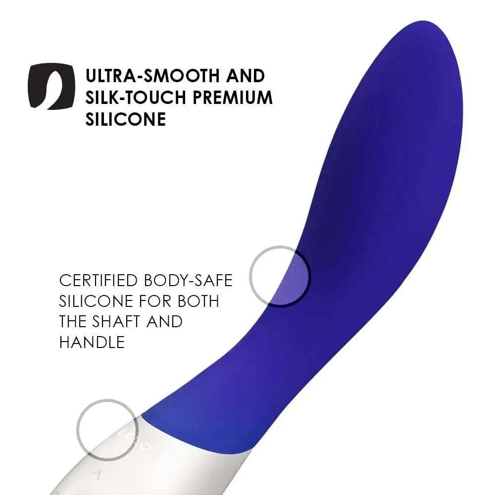 Lelo Silicone Blue Rechargeable G - spot Vibrator With 10 - settings - Peaches and Screams