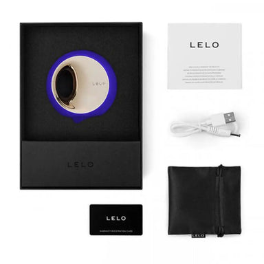 Lelo Silicone Blue Rechargeable Oral Sex Stimulator - Peaches and Screams