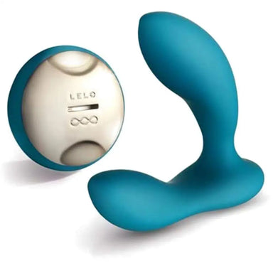 Lelo Silicone Blue Rechargeable Prostate Massager With Remote Control - Peaches and Screams