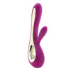 Lelo silicone purple extra powerful rechargeable rabbit vibrator - peaches and screams
