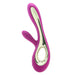 Lelo Silicone Purple Extra Powerful Rechargeable Rabbit Vibrator - Peaches and Screams