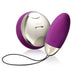 Lelo Silicone Purple Rechargeable Mini Bullet Vibrator With Remote - Peaches and Screams