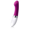 Lelo silicone purple rechargeable multi-speed g-spot vibrator - peaches and screams