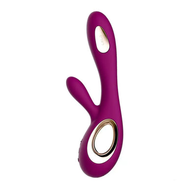 Lelo Silicone Purple Waterproof Rechargeable Rabbit Vibrator - Peaches and Screams