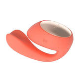 Lelo silicone red rechargeable g spot massager with remote - peaches and screams
