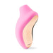 Lelo Sona Silicone Pink Waterproof Clitoral Massager With 8 - settings - Peaches and Screams