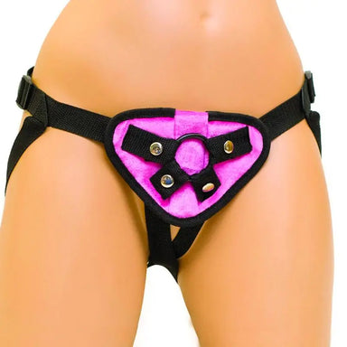 Lux Fetish Pink Strap-on Harness For Sex - Peaches and Screams