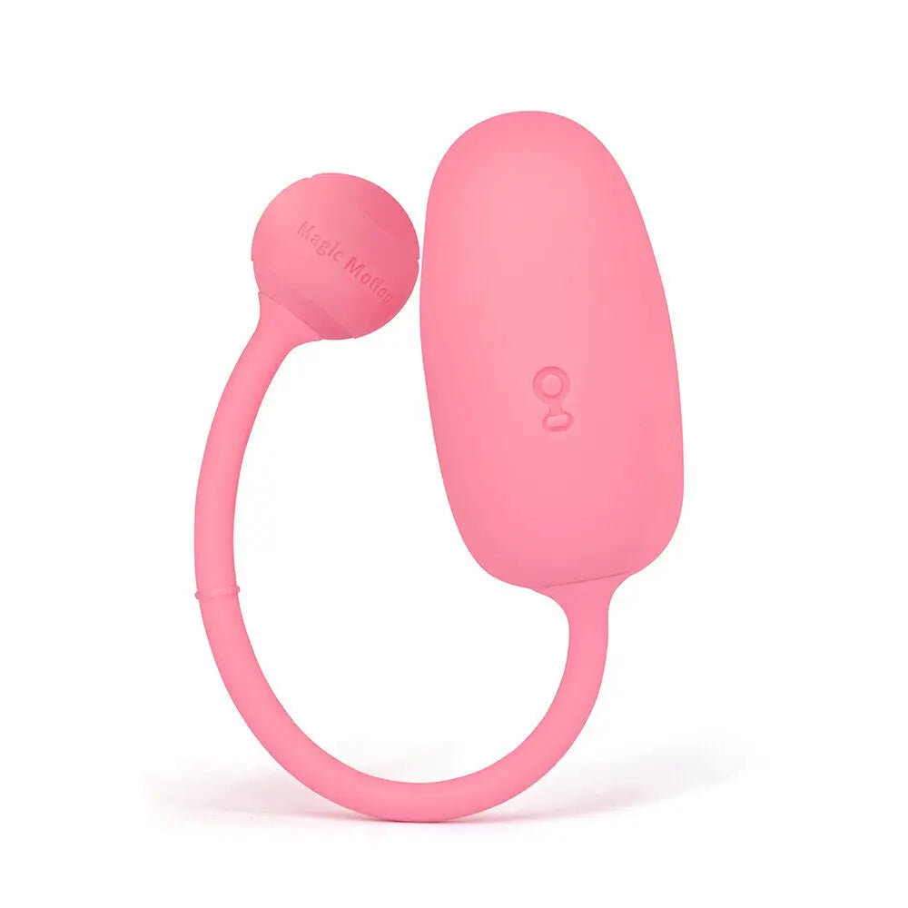 Magic motion silicone pink rechargeable orgasm balls with remote - peaches and screams