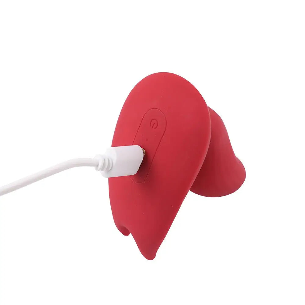 Magic Motion Silicone Red Wearable Mini G - spot Vibrator - Peaches and Screams