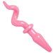 Master Series Bendable Pink Pig Tail Butt Plug - Peaches and Screams
