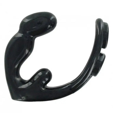 Master Series Black Cock Ring And Prostate Stimulator For Him - Peaches Screams