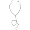 Master series metal nipple and clit tweezer clamp set - peaches and screams