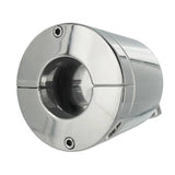 Master series silver bondage ball press chamber for men - peaches and screams