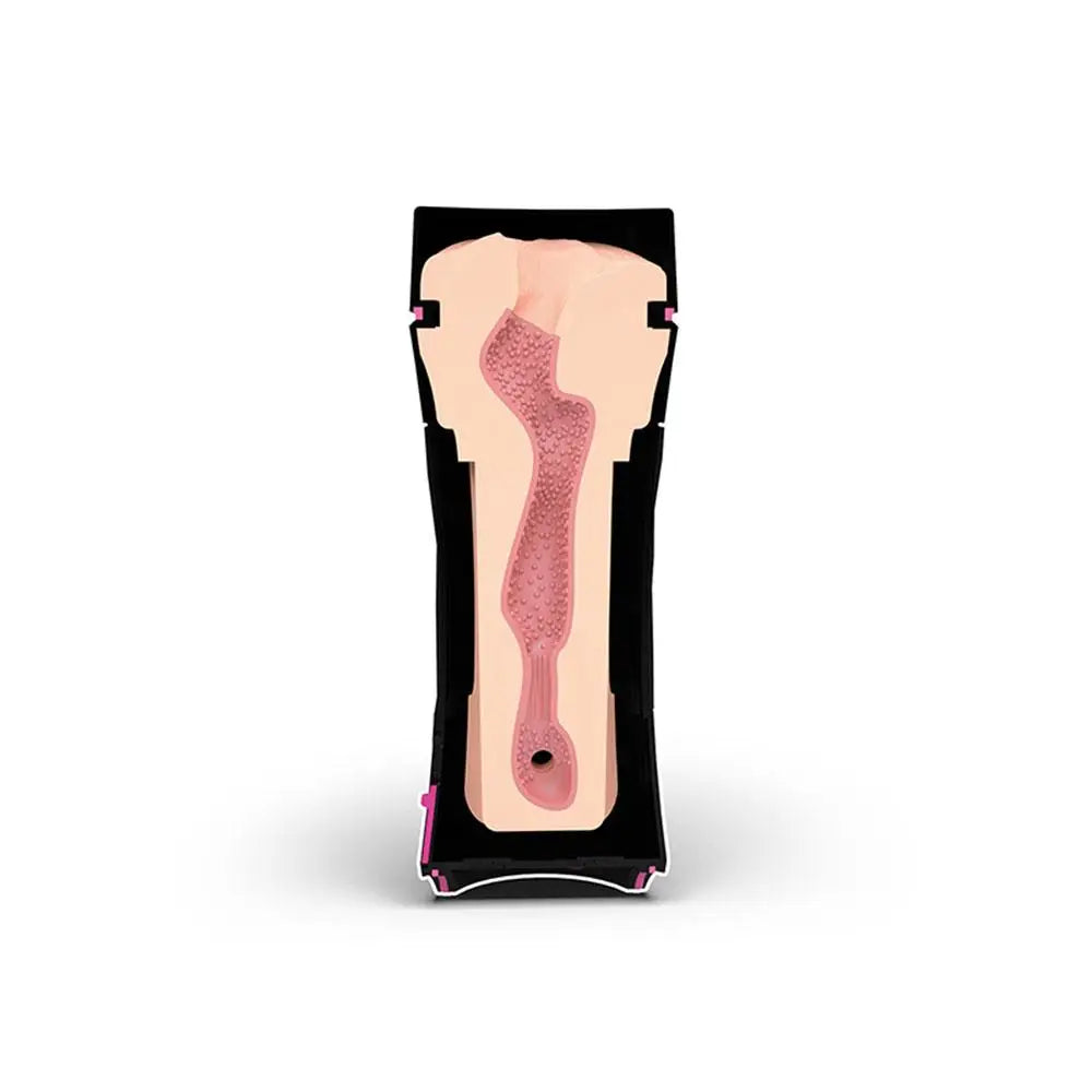Mystim Realistic Feel Flesh Pink Vagina Male Masturbator - Peaches and Screams