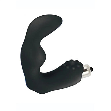 Nasswalk Silicone Black Multi - speed Vibrating Prostate Massager - Peaches and Screams