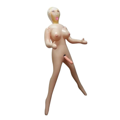 Nasswalk Toys Realistic Flesh Sex Doll With Vibrating Cock And Large Tits - Peaches and Screams