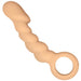 Nasswalk Toys Silicone Flesh Pink Anal Beads With a Finger Loop - Peaches and Screams