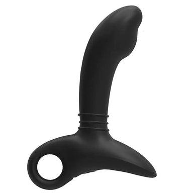 Nexus Black Rechargeable Silicone Prostate Massager With 5 Settings - Peaches and Screams