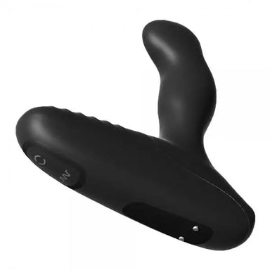 Nexus Silicone Black Rechargeable Prostate Massager For Him - Peaches and Screams