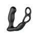 Nexus Silicone Black Rotating Rechargeable Prostate Massager With Remote - Peaches and Screams
