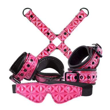 Ns Novelties Luxury Pink Sinful Bondage Kit For Bdsm Couples - Peaches and Screams