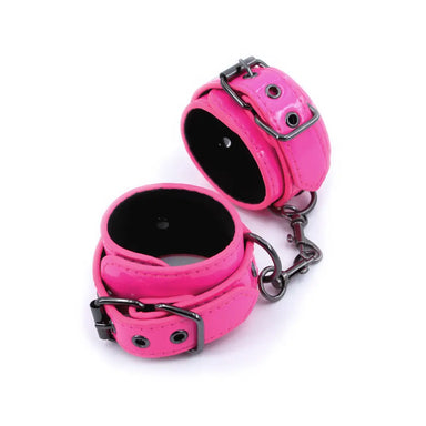 Ns Novelties Pink Bdsm Bondage Wrist Cuffs For Couples - Peaches and Screams