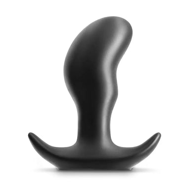 Ns Novelties Silicone Black Medium Prostate Massager For Him - Peaches and Screams