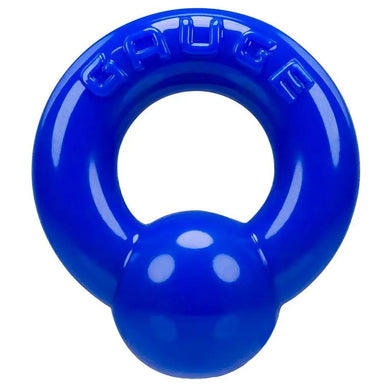 Oxballs Blue Gauge Super Flex Cock Ring For Men - Peaches and Screams