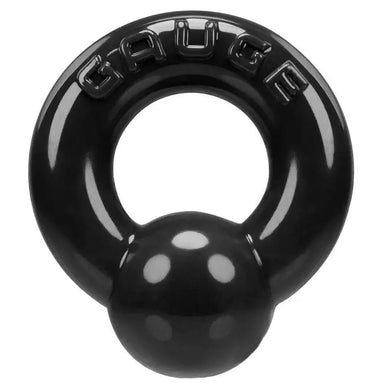 Oxballs Gauge Super-flex Stretchy Black Cock Love Ring - Peaches and Screams