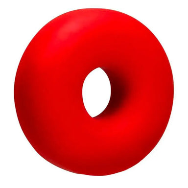 Oxballs Oxsling Red Silicone Mega Stretch Cock Ring For Men - Peaches and Screams