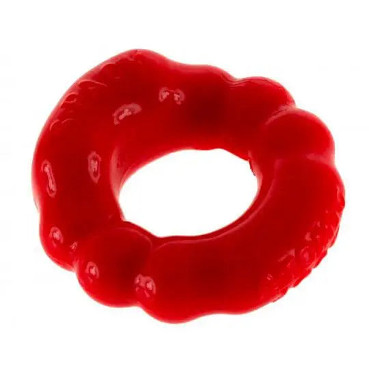 Oxballs Superior Red Penis Cock Ring for Him - Peaches and Screams